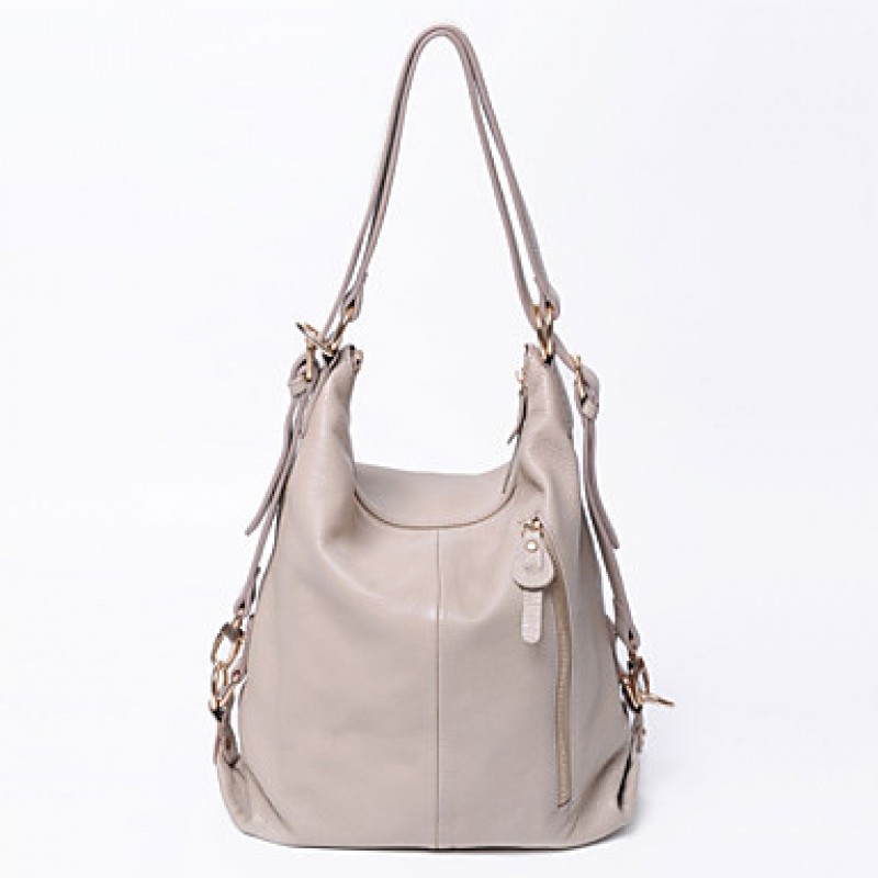 Women Cowhide Sling Bag Shoulder Bag / Tote / Backpack / Mobile Phone Bag / Travel Bag-Beige / Brown / Black  